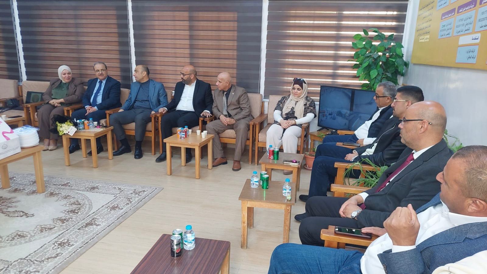 عبيدات يرعى افتتاح مشروع مبادرة سنبلة في مدرسة إبن سينا الأساسية- كفرسوم في بني كنانة