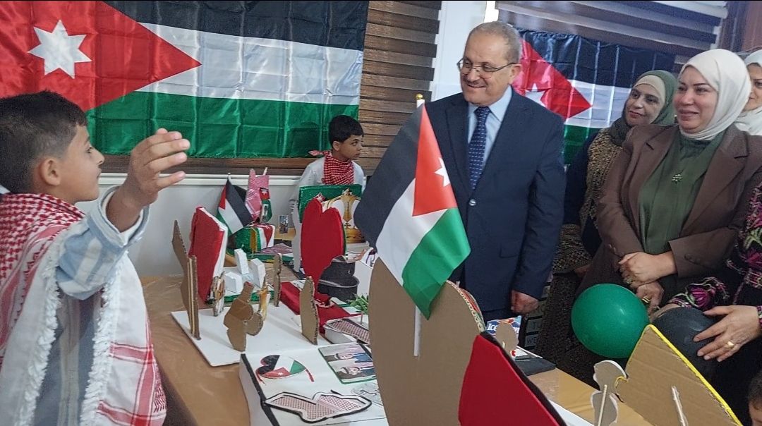 عبيدات يرعى افتتاح مشروع مبادرة سنبلة في مدرسة إبن سينا الأساسية- كفرسوم في بني كنانة
