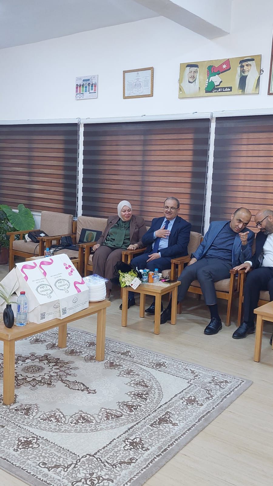 عبيدات يرعى افتتاح مشروع مبادرة سنبلة في مدرسة إبن سينا الأساسية- كفرسوم في بني كنانة