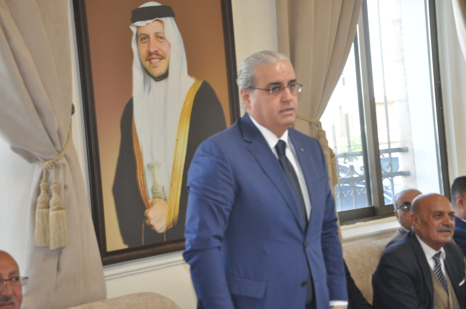 الفراهيد والفايز نسايب الوزير الدكتور إبراهيم البدور يطلب، وجدّ العروس يُجيب بالقبول