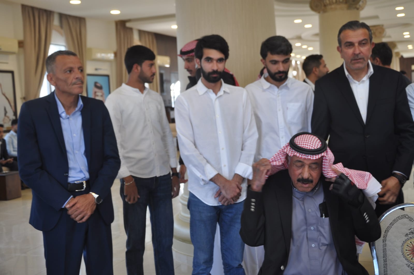 الفراهيد والفايز نسايب الوزير الدكتور إبراهيم البدور يطلب، وجدّ العروس يُجيب بالقبول