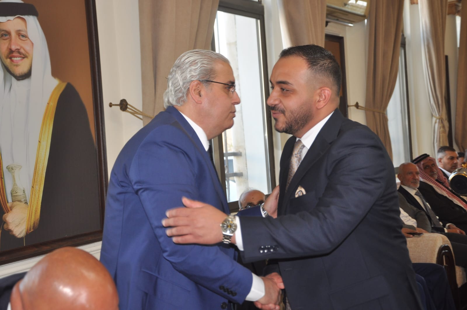 الفراهيد والفايز نسايب الوزير الدكتور إبراهيم البدور يطلب، وجدّ العروس يُجيب بالقبول