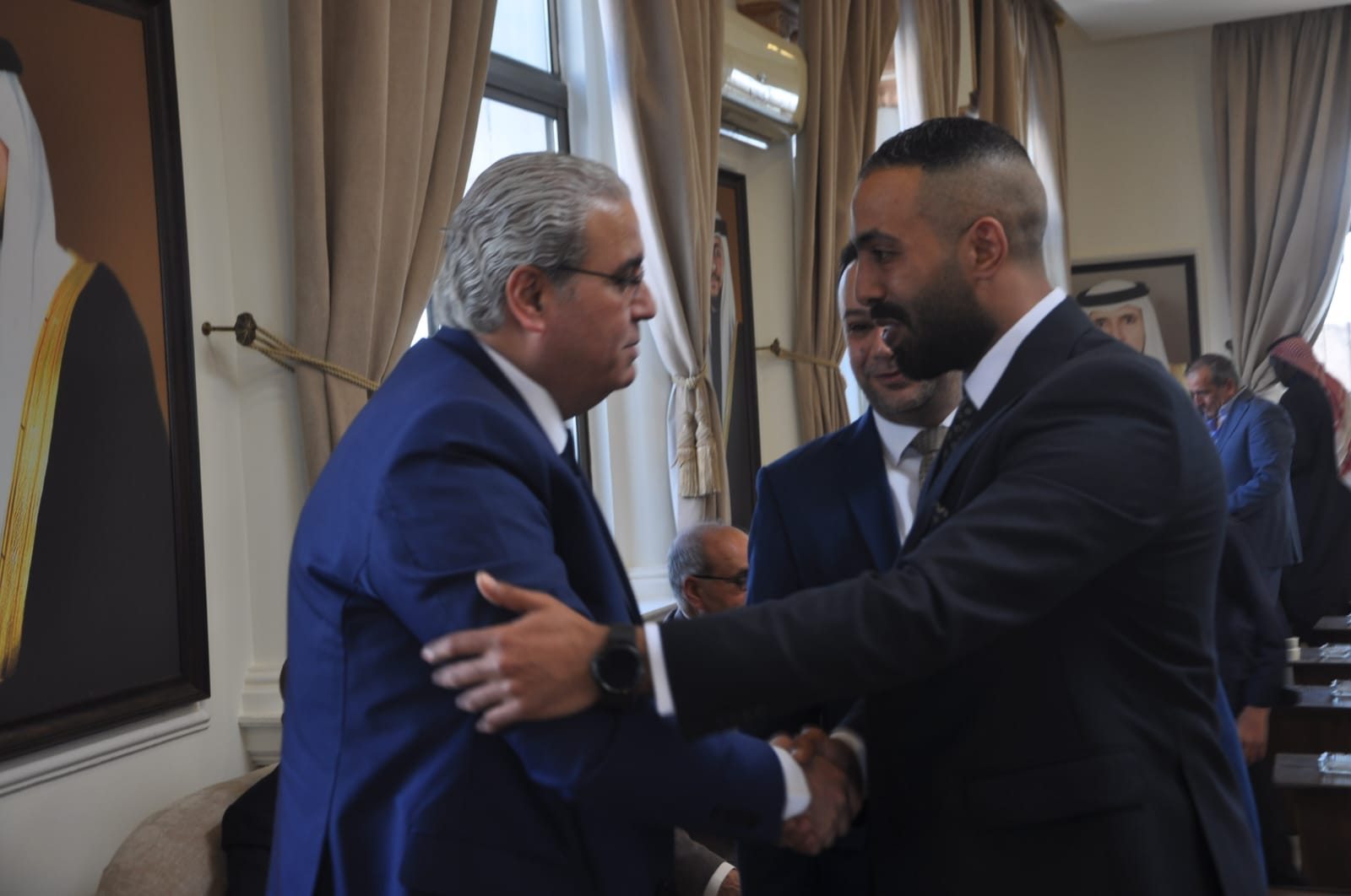 الفراهيد والفايز نسايب الوزير الدكتور إبراهيم البدور يطلب، وجدّ العروس يُجيب بالقبول