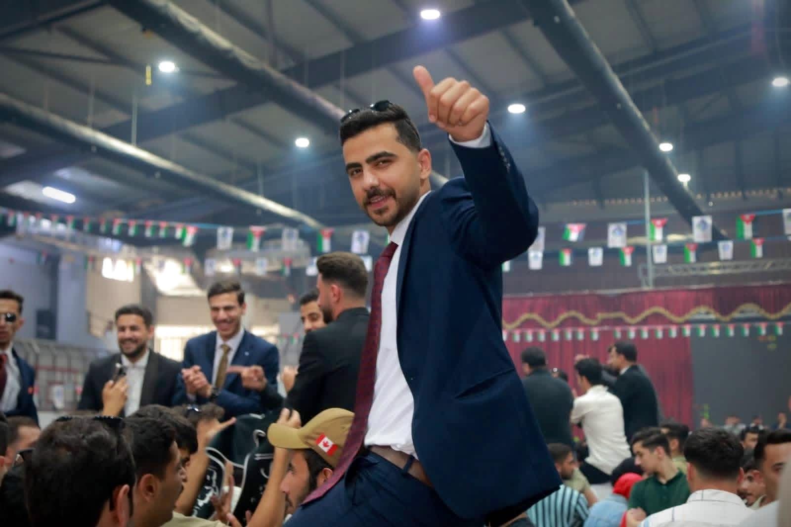 عامر عصام الخالدي .. مبارك التخرج من جامعة جدارا 