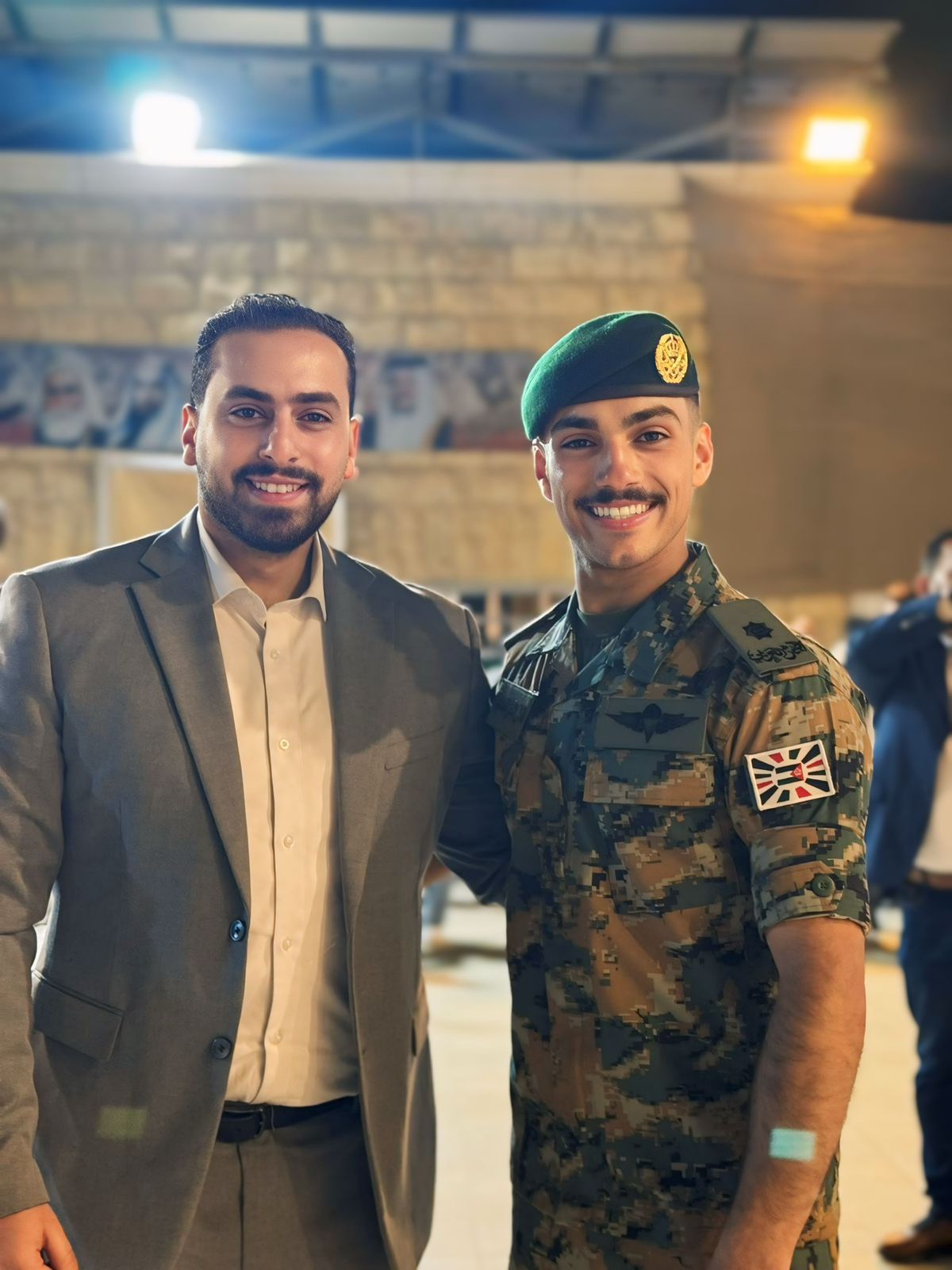 الملازم كامل عامر المعايطة يحتفل بتخرّجه من جامعة مؤتة – الجناح العسكري