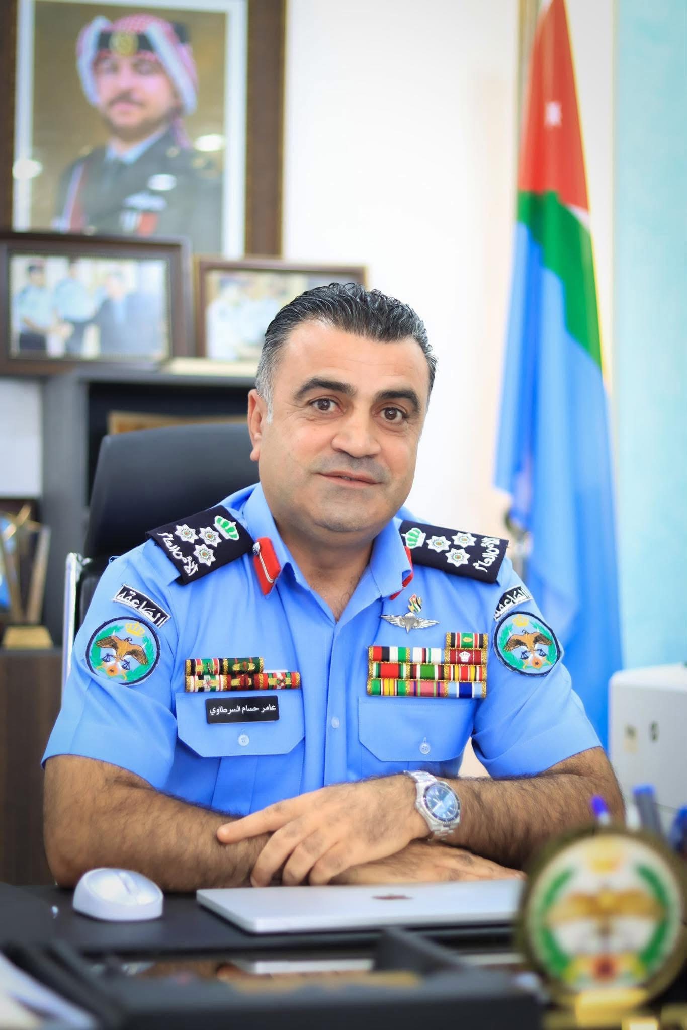 جوهرة العرب الاخباري يهنئ الزميل عامر حسام السرطاوي بمناسبة ترفيعه لرتبة عميد في جهاز الامن العام 