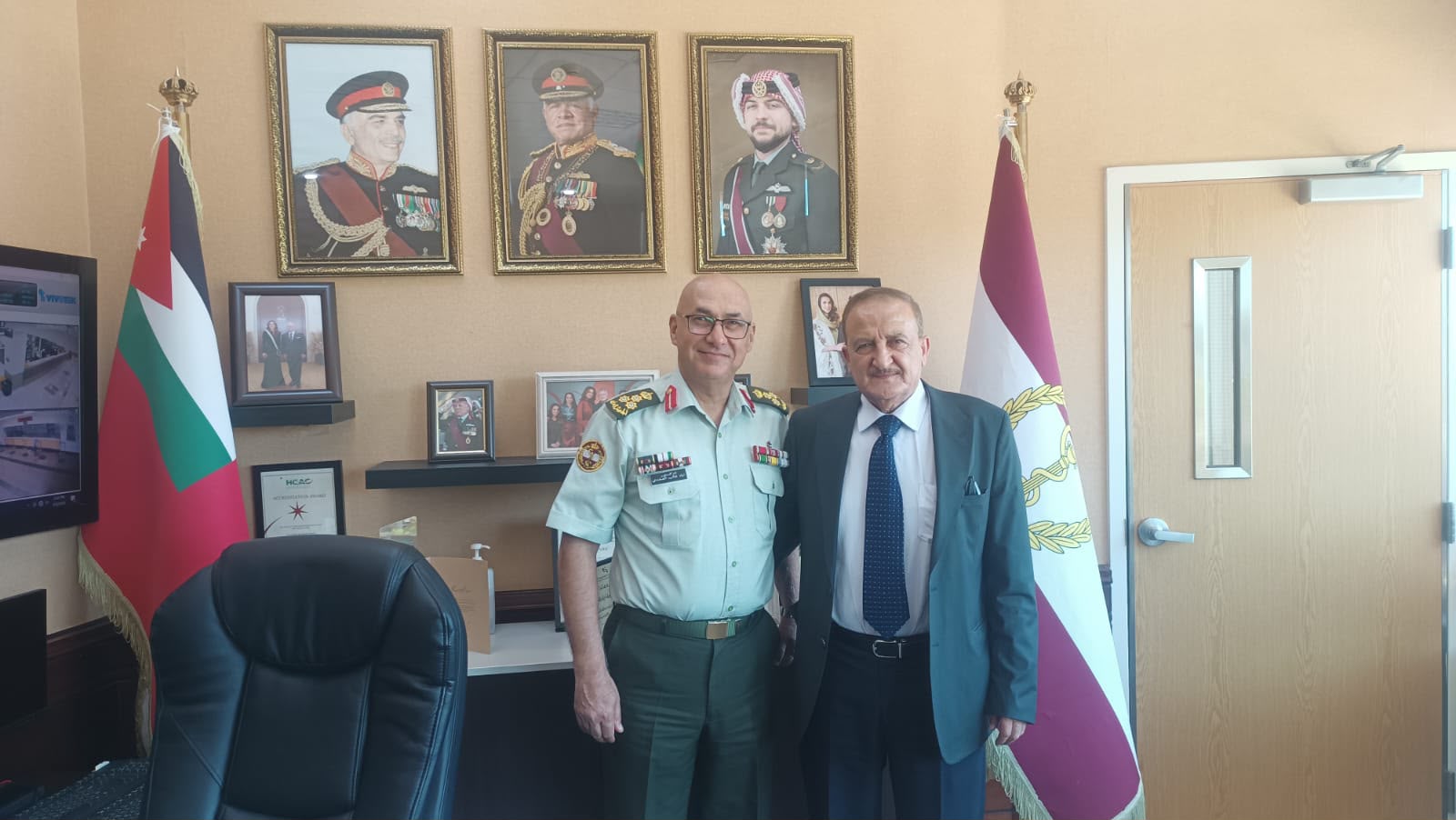 مدير عام الهيئة الهاشمية للمصابين العسكريين يجري سلسلة لقاءات رسمية في العقبة لتعزيز الشراكات الداعمة للمصابين العسكريين
