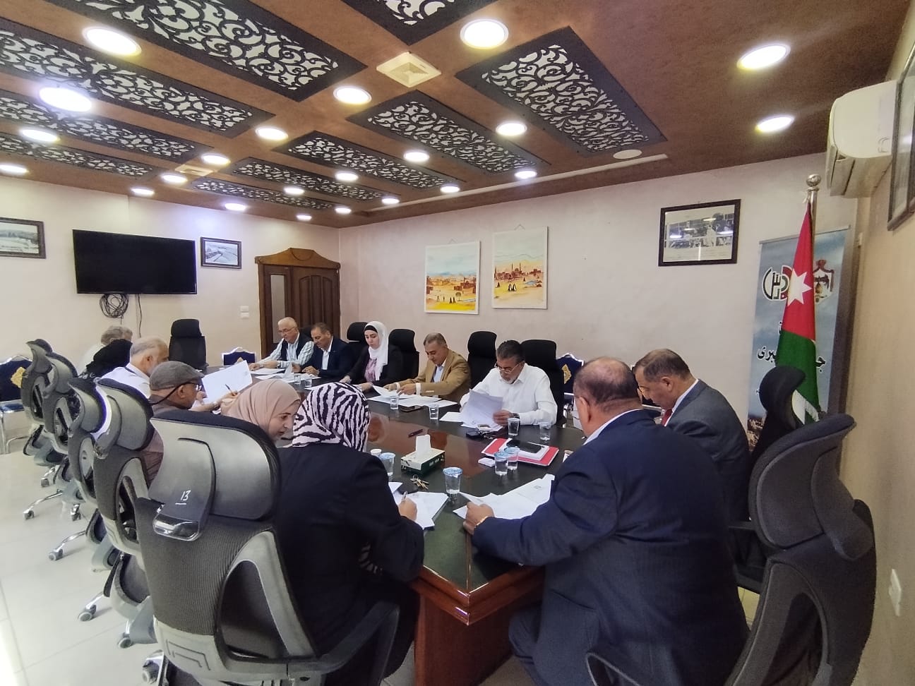 مجلس إدارة مؤسسة إعمار جرش يبحث سير المشاريع التنموية ويحدد موعد اجتماع الهيئة العامة