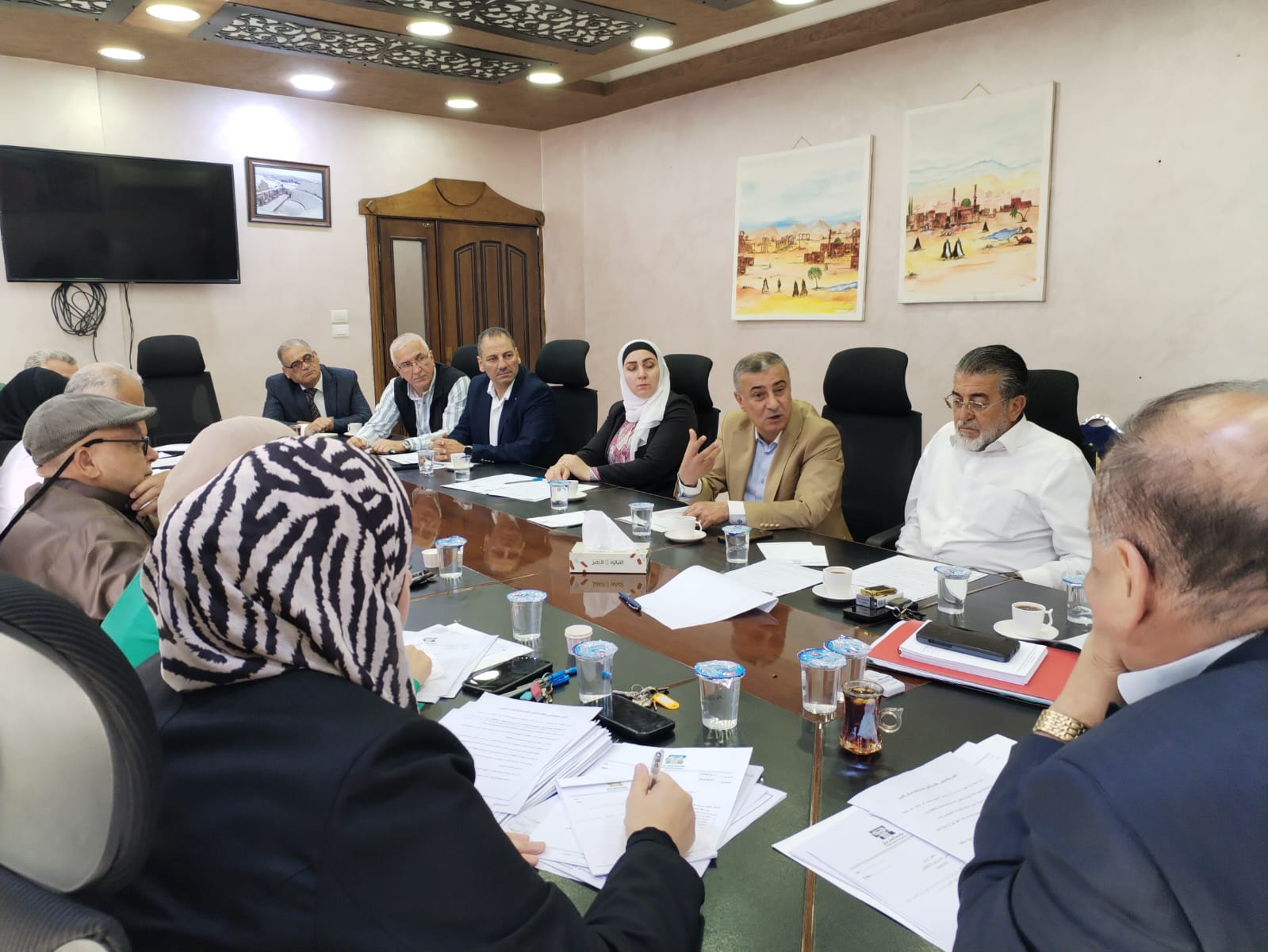 مجلس إدارة مؤسسة إعمار جرش يبحث سير المشاريع التنموية ويحدد موعد اجتماع الهيئة العامة