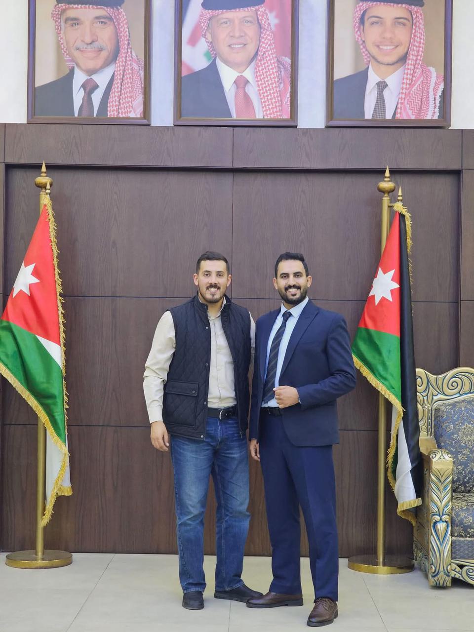 جاهة كريمة تجمع وجهاء ماعين ومادبا لطلب يد ابنة رجل الأعمال فارس القرامسة للشاب جعفر الحميمات