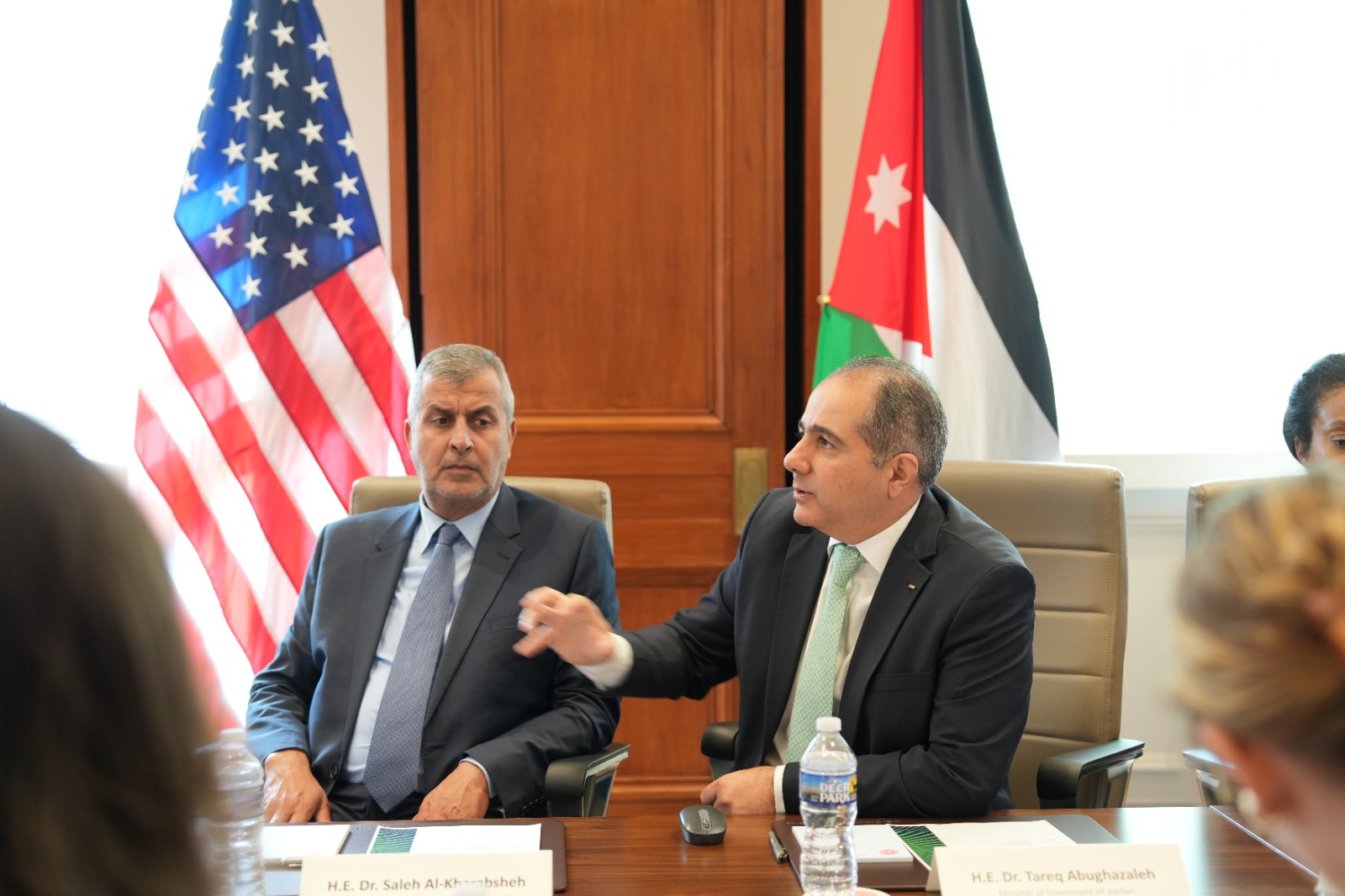 واشنطن: جولة اقتصادية لوزيري الطاقة والاستثمار واهتمام أمريكي بالفرص الاستثمارية في الأردن