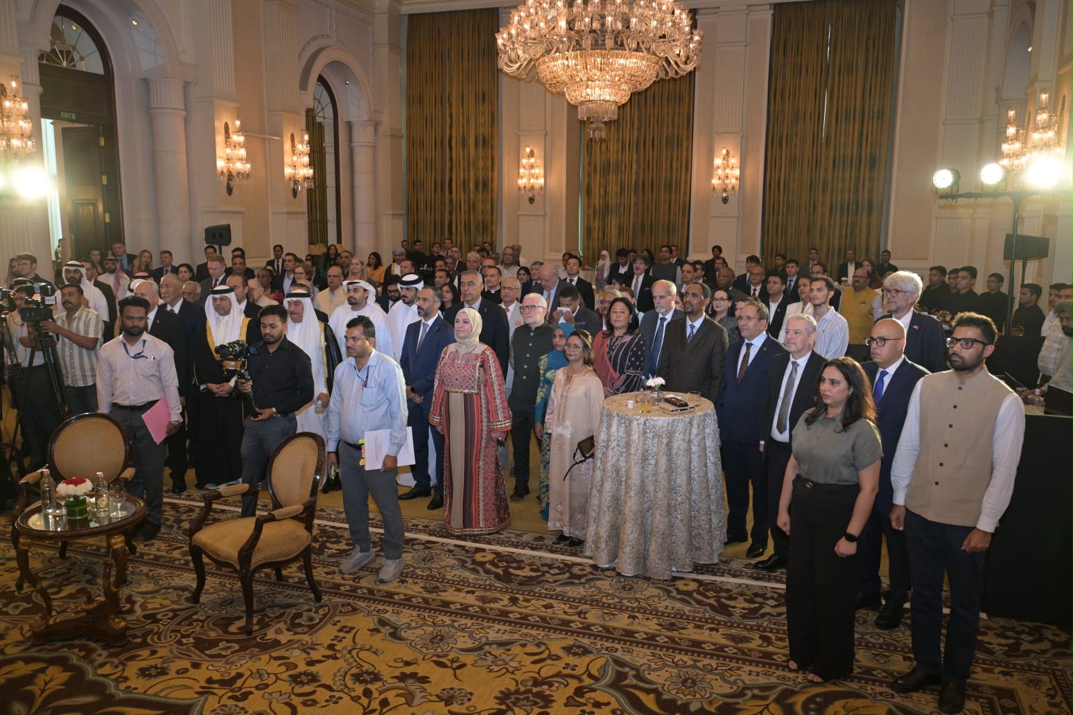 نظمت وزارة السياحة والاثار و هيئة تنشيط السياحة بالتعاون مع سفارة المملكة في نيودلهي حفل استقبال بمناسبة الذكرى الثمانين لاستقلال المملكة.