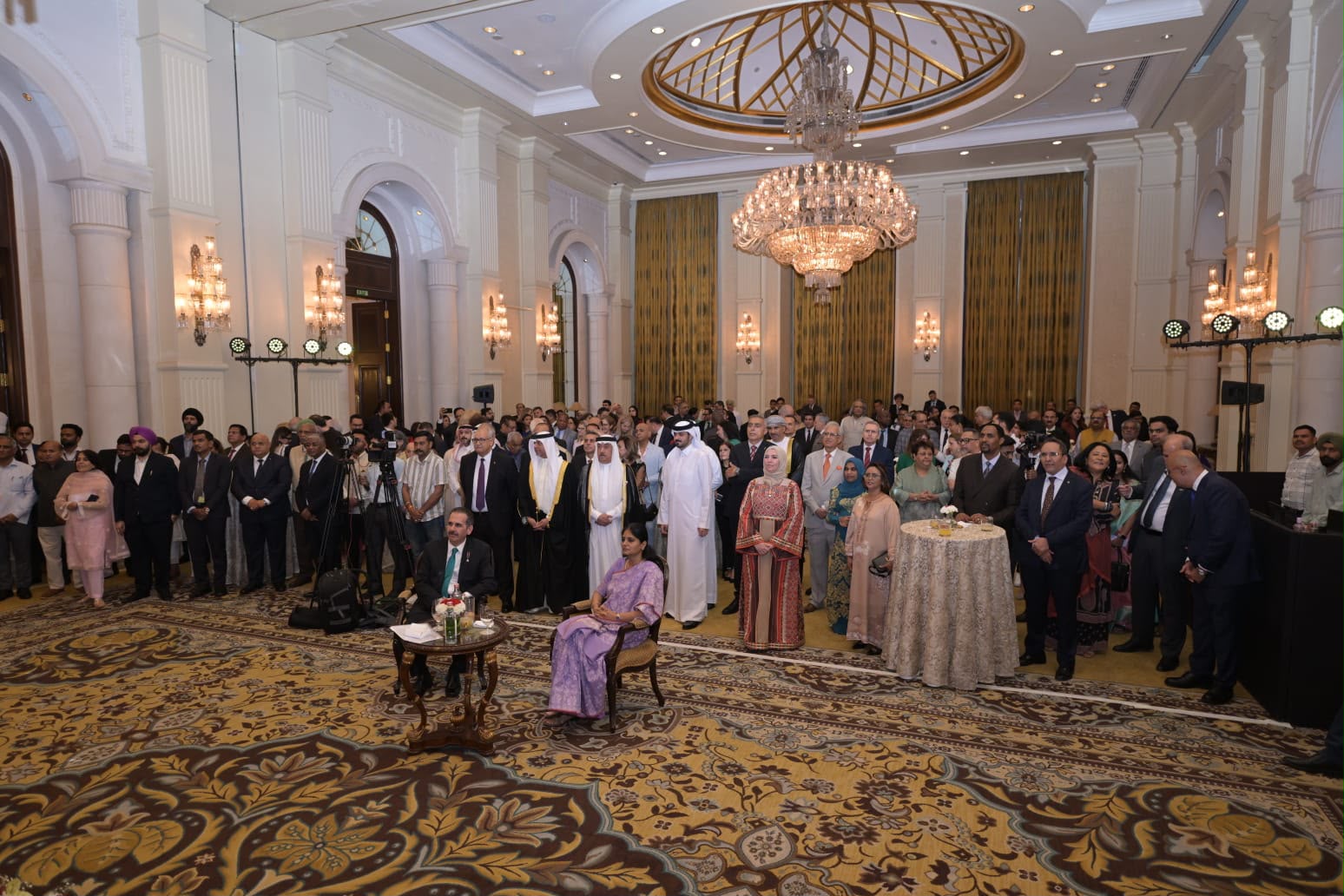 نظمت وزارة السياحة والاثار و هيئة تنشيط السياحة بالتعاون مع سفارة المملكة في نيودلهي حفل استقبال بمناسبة الذكرى الثمانين لاستقلال المملكة.