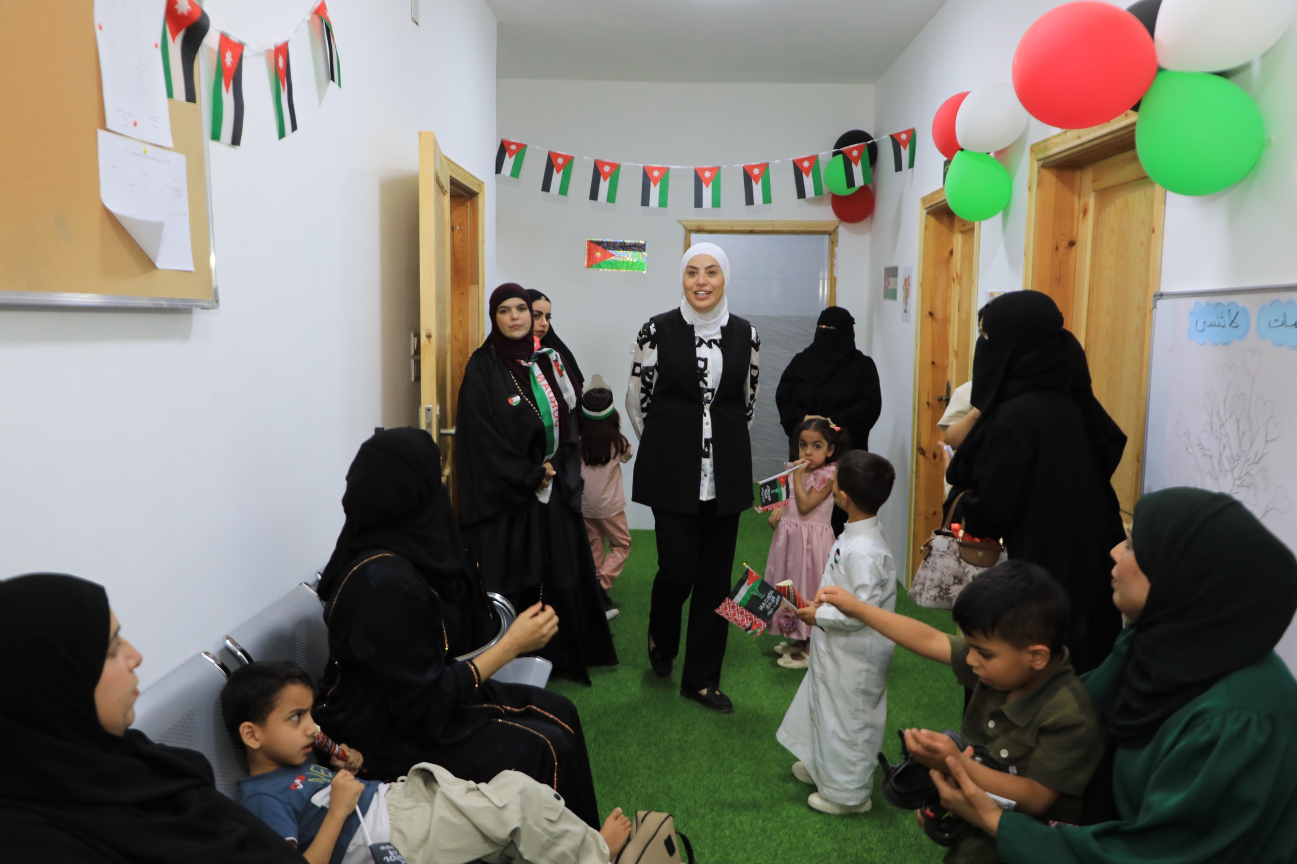 وزيرة التنمية الاجتماعية تفتتح وحدة التدخل المبكر البادية الشمالية الغربية