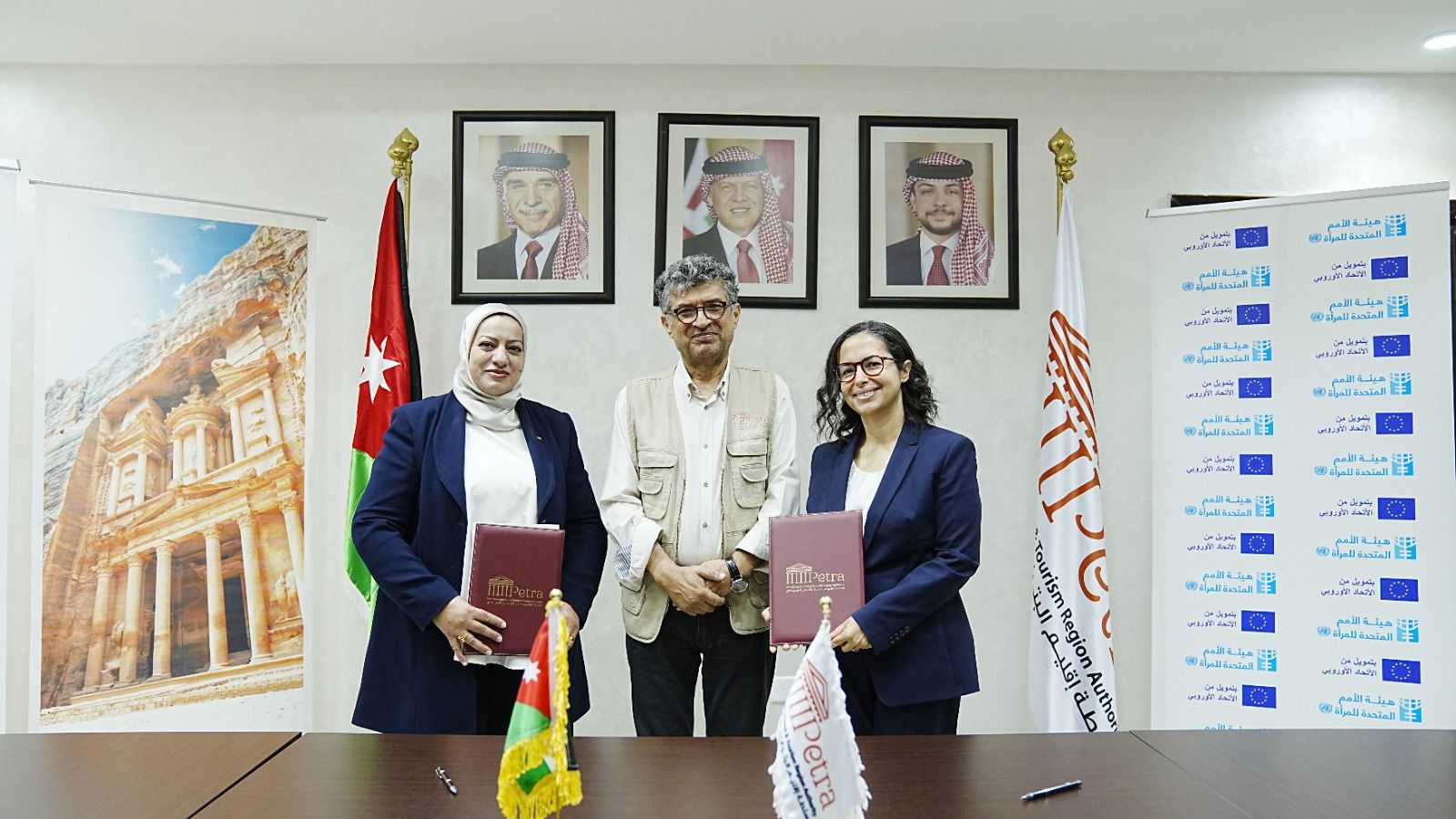 سلطة إقليم البترا وهيئة الأمم المتحدة للمرأة توقّعان مذكرة تفاهم لتعزيز التمكين الاقتصادي والاجتماعي للمرأة