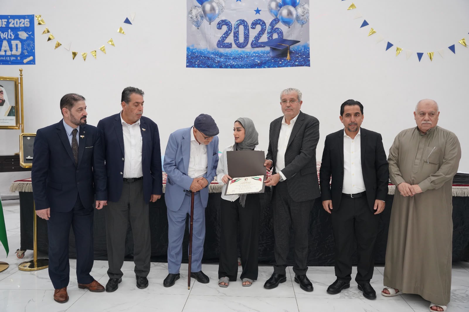 الجمعية الأردنية في أبوظبي تحتفي بطلبة الثانوية العامة في حفل تكريمي متميز