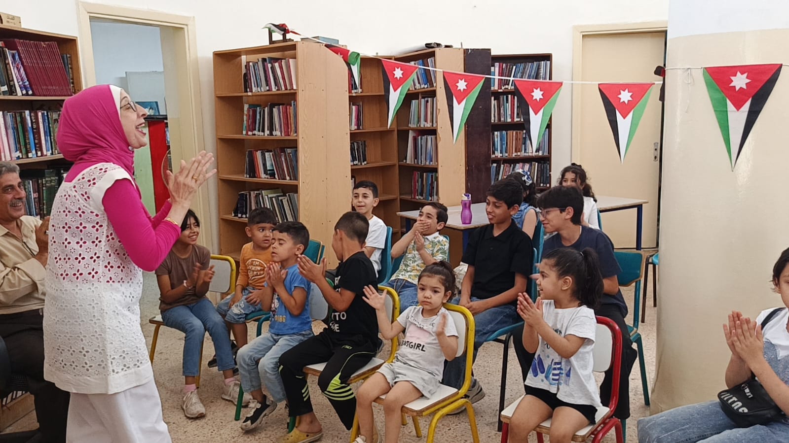  البيت العربي يواصل فعاليات مبادرة الصيف لا يحلو إلا بمكتبتي في مكتبات أمانة عمان.