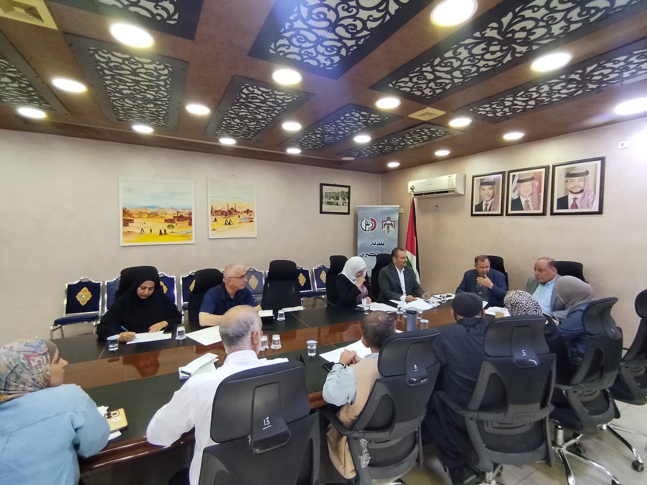 مؤسسة إعمار جرش تعقد جلستها الدورية وتناقش سير مشاريعها واستعداداتها لانتخابات مجلس الإدارة
