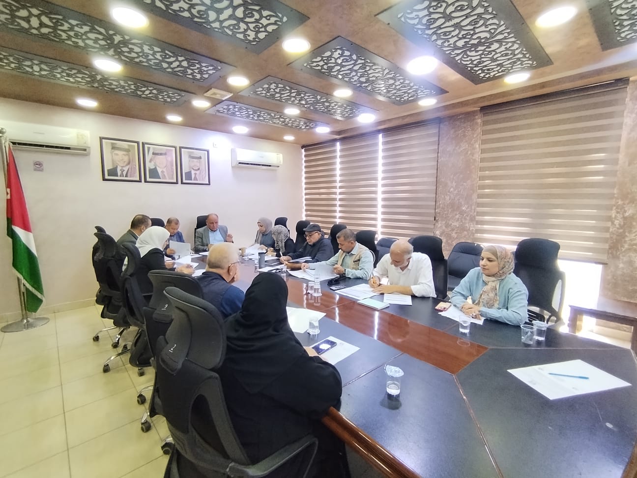 مؤسسة إعمار جرش تعقد جلستها الدورية وتناقش سير مشاريعها واستعداداتها لانتخابات مجلس الإدارة