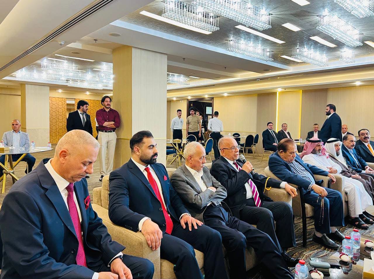 آل كشمولة وآل البلوة يحتفلون بإتمام خطوبة حسين علي كشمولة