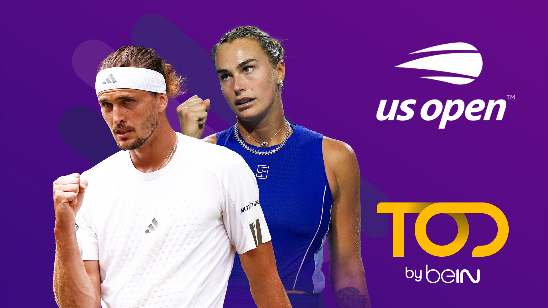 TOD by beIN تنقل منافسات أسبوع الحسم من بطولة أمريكا المفتوحة مباشرة