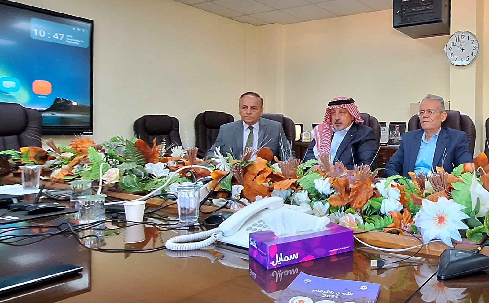 إضاءات على الزيارة الثانية لدائرة الإحصاءات العامة 