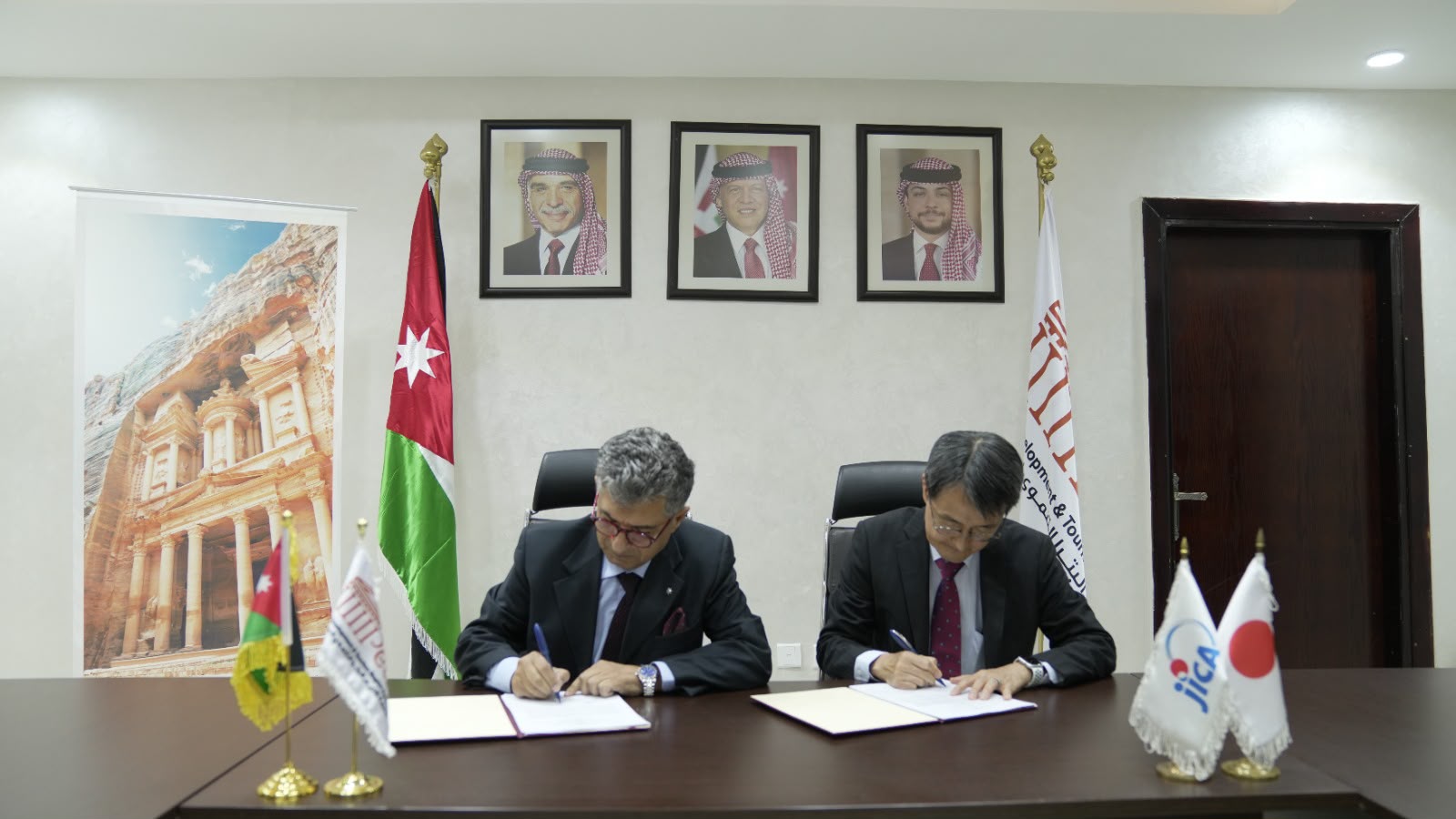 البترا وجايكا توقّعان محضر مناقشات لتنفيذ مشروع استدامة تنمية المجتمعات السياحية