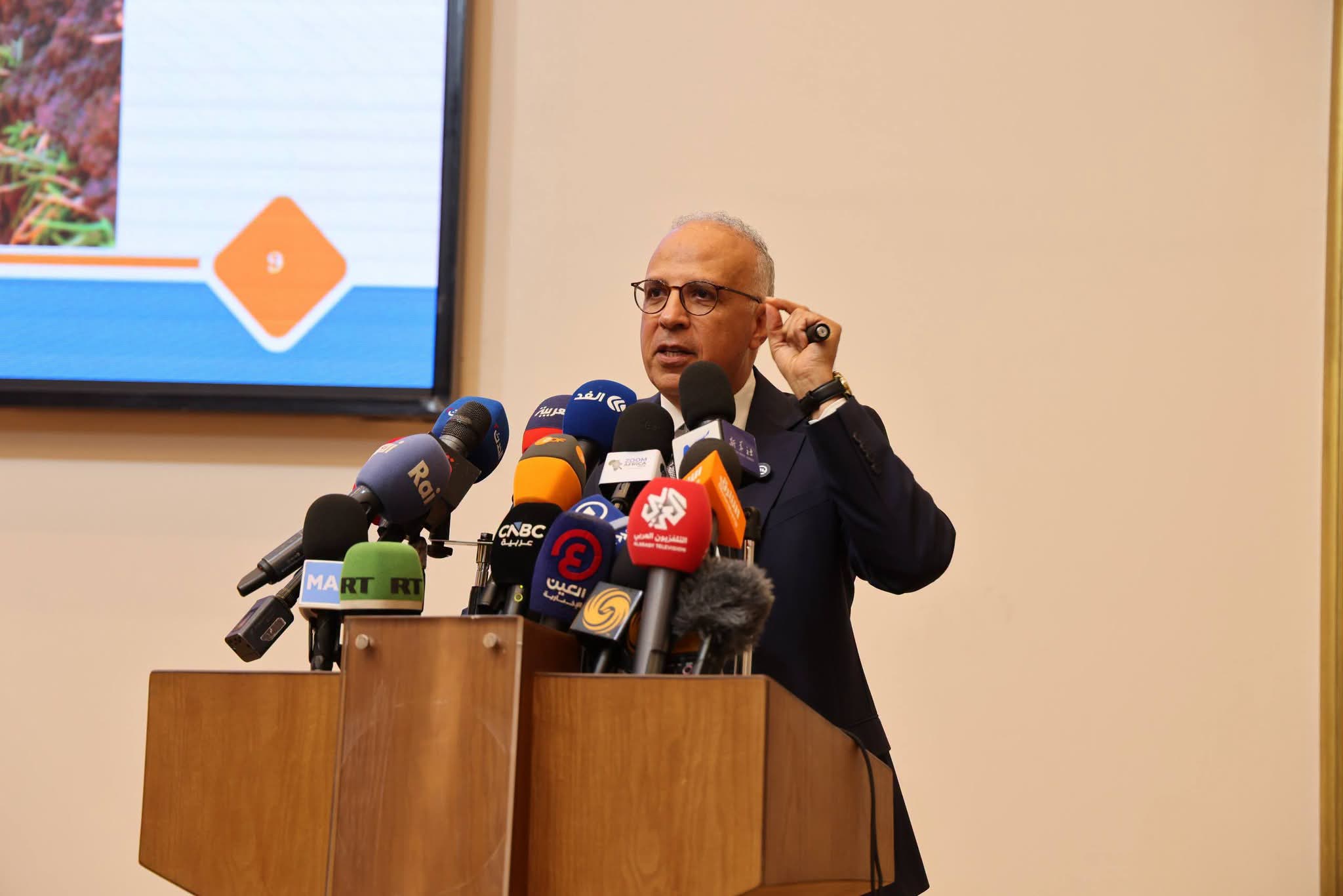وزير الموارد المائية والري المصري يوكد على...  حرص مصر  لإتاحة خبراتها وتجاربها الناجحة للأشقاء في العراق  لحماية أمنه المائي ودعم التنمية فيه