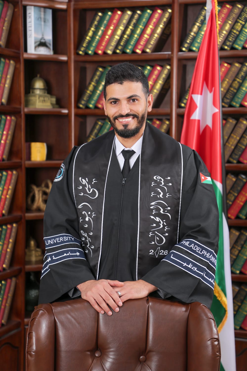 عائلة أبو حميد تحتفل بتخرج ابنها المهندس يحيى محمد أبو حميد من جامعة فيلادلفيا