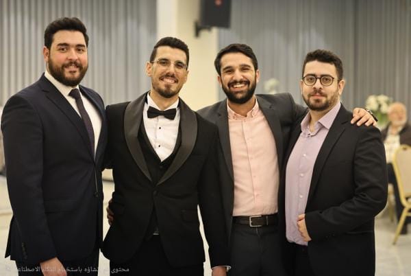 حفل زفاف المهندس حسن نجل الصحفي محمد غنام على المحامية زمزم مالك