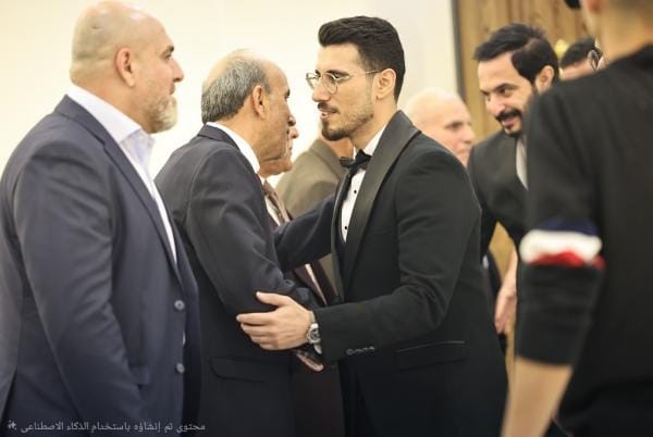 حفل زفاف المهندس حسن نجل الصحفي محمد غنام على المحامية زمزم مالك