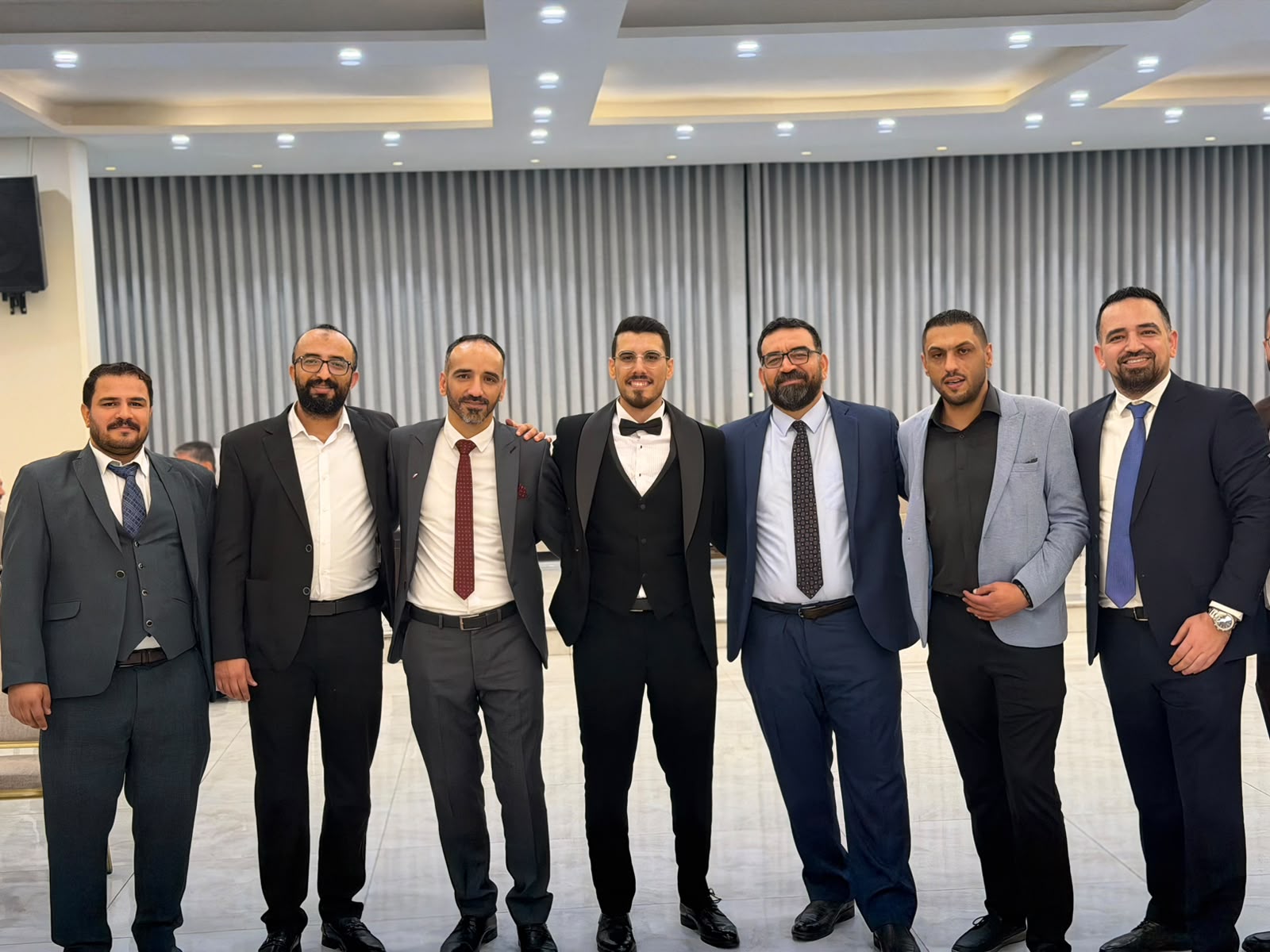 حفل زفاف المهندس حسن نجل الصحفي محمد غنام على المحامية زمزم مالك