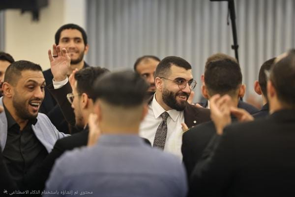 حفل زفاف المهندس حسن نجل الصحفي محمد غنام على المحامية زمزم مالك