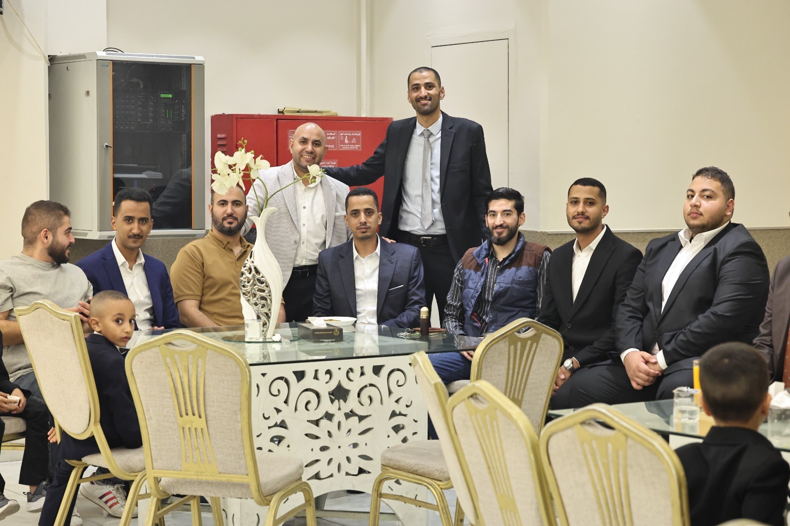 حفل زفاف المهندس حسن نجل الصحفي محمد غنام على المحامية زمزم مالك