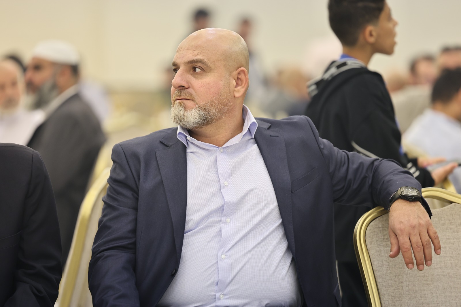 حفل زفاف المهندس حسن نجل الصحفي محمد غنام على المحامية زمزم مالك
